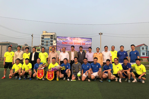 Giao lưu bóng đá chào mừng thành lập Đoàn TNCS Hồ Chí Minh