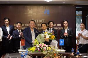 Ký kết hợp đồng tổng thầu thiết kế và thi công Dự án Tân Hoàng Mai