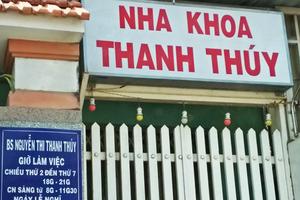 Phát hiện cơ sở nha khoa hoạt động “chui”