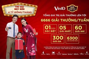 100 tỷ đồng tri ân chủ thẻ VinID trong “365 ngày vui”