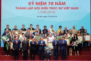 Thủ tướng Chính phủ dự Lễ kỷ niệm 70 năm thành lập Hội Kiến trúc sư Việt Nam
