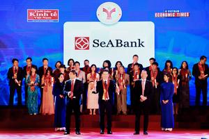 SeABank: Lần thứ 9 liên tiếp nhận giải thưởng Thương hiệu mạnh Việt Nam 