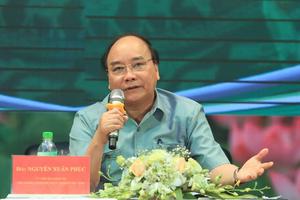 Thủ tướng Nguyễn Xuân Phúc đối thoại với nông dân tại Hải Dương