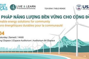 Tìm giải pháp năng lượng bền vững cho cộng đồng