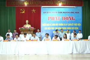  Phát động chiến dịch phòng, chống dịch bệnh năm 2018