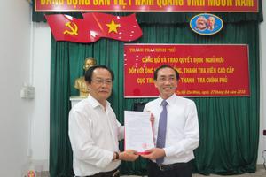 Cục trưởng Cục III Võ Văn Đồng nghỉ chế độ từ 1/5/2018