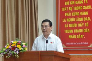 Làm rõ nội dung giải trình của ĐBQH TP với cử tri quận Thanh Khê