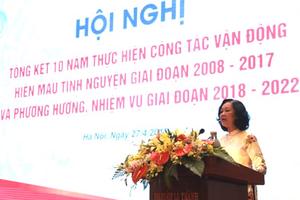 Nâng cao nhận thức về hiến máu cứu người