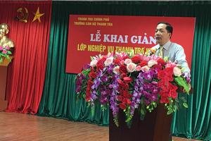 Khai giảng lớp Thanh tra viên chính K4