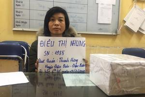 Nữ quái bị bắt khi nhờ “phi công trẻ” xách hộ bao gạo chứa 1kg ma túy