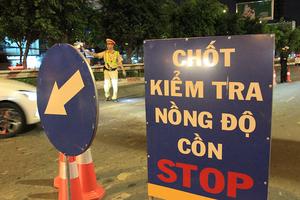 Tổ chức 3 đợt cao điểm xử lý vi phạm nồng độ cồn