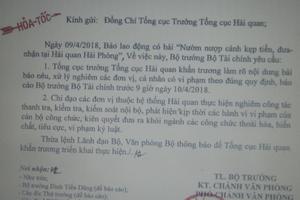 Bộ trưởng Bộ Tài chính yêu cầu làm rõ nội dung báo chí phản ánh