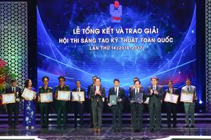 Ngành Dầu khí có 4 giải pháp sáng tạo được trao giải