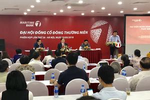 Đại hội đồng cổ đông Maritime Bank 2018: Niêm yết trên HOSE vào quý 1/2019