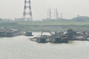 Đề nghị Chủ tịch tỉnh Phú Thọ làm rõ việc khai thác cát gây sạt bờ sông Lô