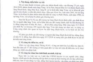 Cả làng đi đòi bồi thường 2 tỷ đồng cho người chết