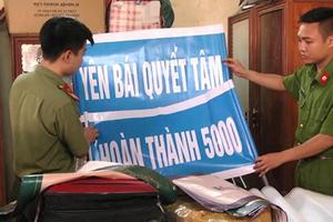 Công an Yên Bái bắt giữ 2 đối tượng truyền đạo trái phép