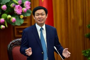 Phó Thủ tướng Vương Đình Huệ làm việc với 3 Bộ về tình hình giải ngân vốn đầu tư công