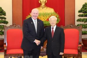 Tổng Bí thư Nguyễn Phú Trọng tiếp Toàn quyền Australia