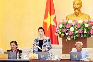 Ủy ban Thường vụ Quốc hội hoàn thành chương trình phiên họp thứ 24