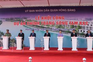 Khởi công Dự án chỉnh trang sông Tam Bạc