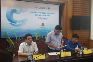Phát động chiến dịch “Biển Việt Nam xanh”
