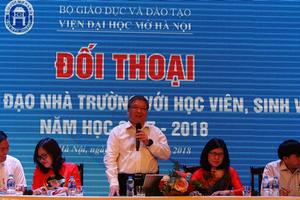 Viện ĐH Mở Hà Nội: Đối thoại với sinh viên
