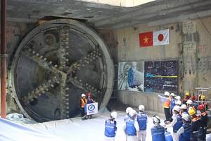 Hoàn thành đường hầm thứ 2 tuyến metro Bến Thành - Suối Tiên