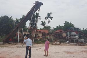 Côn đồ lộng hành, ngang nhiên xây dựng không phép