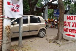 Xử phạt 9 trường hợp trông giữ xe không phép, sai phép