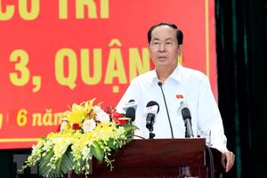 Chủ tịch nước trả lời cử tri về Luật Đặc khu, Luật An ninh mạng