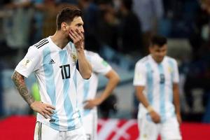 Á quân Argentina thảm bại trước Croatia, cận kề ngày về nước
