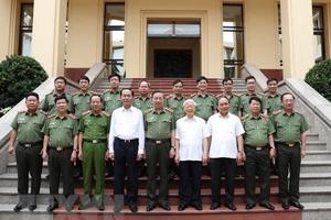 Hội nghị Ban Thường vụ Đảng ủy Công an Trung ương