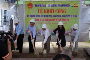 Vietbank tài trợ 1 tỷ đồng xây dựng cầu tại Sóc Trăng