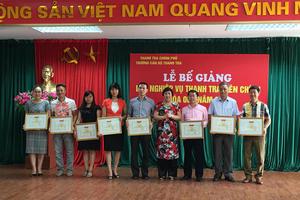 Bế giảng lớp thanh tra viên chính K6