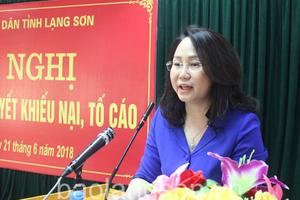  Lạng Sơn: Chủ động giải quyết những việc thuộc cấp mình