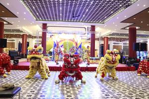 Mãn nhãn với nghệ thuật lân sư rồng tại Sun World Danang Wonders 