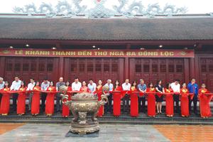 Hà Tĩnh: Khánh thành đền thờ Ngã ba Đồng Lộc