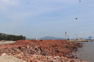 Cty Văn Hoa ngang nhiên san lấp biển trái phép