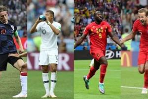 Bán kết World Cup 2018: 4 anh tài, 1 giấc mơ, nhận diện kẻ lên ngôi