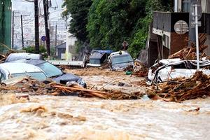 Số người chết vì mưa lũ nghiêm trọng tại Nhật Bản không ngừng tăng