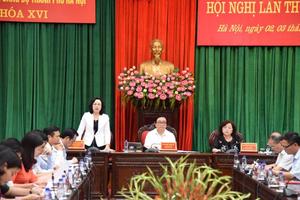 Khai mạc Hội nghị lần thứ 14 Ban Chấp hành Đảng bộ thành phố Hà Nội