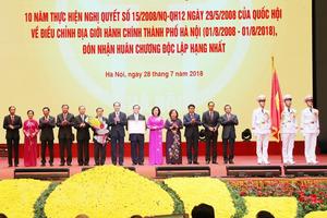 Hà Nội kỷ niệm 10 năm điều chỉnh mở rộng địa giới hành chính