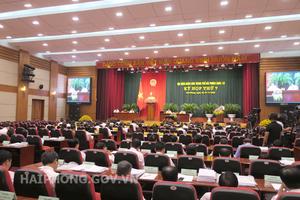 Hải Phòng: Khai mạc kỳ họp thứ 7 HĐND thành phố khóa XV