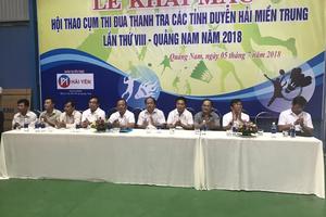 Hội thao Cụm thi đua Thanh tra các tỉnh Duyên hải miền Trung