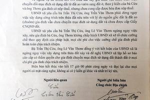 Về bài “Áp dụng pháp luật không đúng, làm khổ dân”