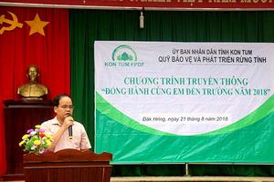 Tổ chức Chương trình truyền thông “Đồng hành cùng em đến trường năm 2018”