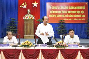 Cà Mau: Tiếp tục đẩy mạnh cải cách thủ tục hành chính