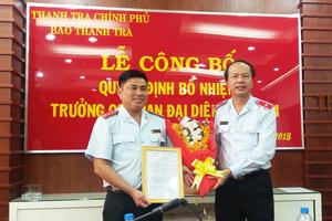 Báo Thanh tra bổ nhiệm Trưởng Cơ quan Đại diện phía Nam