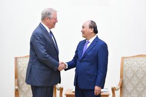 Thủ tướng tiếp cựu Phó Tổng thống Hoa Kỳ Al Gore